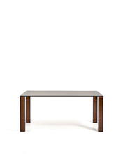 Load image into Gallery viewer, Adularia table in brown tempered glass 160 x 90cm - image 2