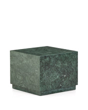 Load image into Gallery viewer, Sorein side table in green marble 50 x 50 cm - image 4