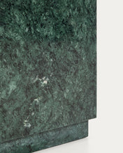 Load image into Gallery viewer, Sorein side table in green marble 50 x 50 cm - image 10
