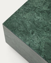 Load image into Gallery viewer, Sorein coffee table in green marble 100 x 50 cm - image 5