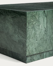 Load image into Gallery viewer, Sorein coffee table in green marble 100 x 50 cm - image 6