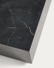 Load image into Gallery viewer, Sorein coffee table in black marble 100 x 50 cm - image 5