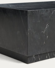 Load image into Gallery viewer, Sorein coffee table in black marble 100 x 50 cm - image 6