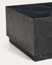 Load image into Gallery viewer, Sorein coffee table in black marble 100 x 50 cm - image 7