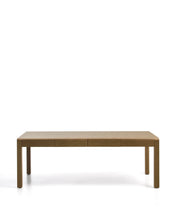 Load image into Gallery viewer, Arelida table in oak veneer and solid oak wood with light brown finish 220 x 100 cm FSC Mix Credit