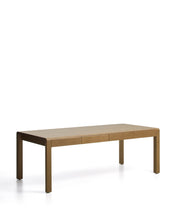 Load image into Gallery viewer, Arelida table in oak veneer and solid oak wood with light brown finish 220 x 100 cm FSC Mix Credit - image 2