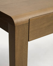 Load image into Gallery viewer, Arelida table in oak veneer and solid oak wood with light brown finish 220 x 100 cm FSC Mix Credit - image 8