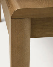 Load image into Gallery viewer, Arelida table in oak veneer and solid oak wood with light brown finish 220 x 100 cm FSC Mix Credit - image 12