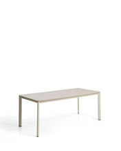Load image into Gallery viewer, Anafi table in sintered stone and ecru aluminium 180 x 90 cm - image 2