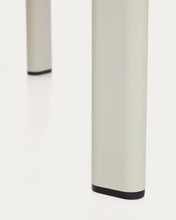 Load image into Gallery viewer, Anafi table in sintered stone and ecru aluminium 180 x 90 cm - image 7