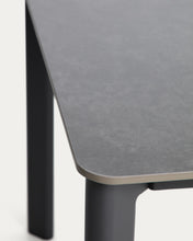 Load image into Gallery viewer, Anafi table in sintered stone and graphite aluminium 180 x 90cm - image 5