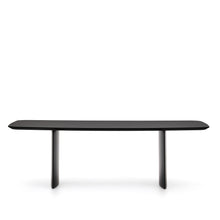 Load image into Gallery viewer, Litto black, lacquered MDF table, 240 x 100 cm