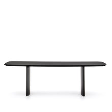 Load image into Gallery viewer, Litto black, lacquered MDF table, 240 x 100 cm - image 2