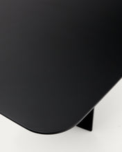 Load image into Gallery viewer, Litto black, lacquered MDF table, 240 x 100 cm - image 7