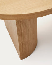 Load image into Gallery viewer, Nealy table with an oak veneer in a natural finish, 200 x 100 cm - image 13