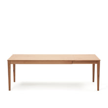 Load image into Gallery viewer, Yain extendable table with oak veneer and solid oak, 160 (220) x 80 cm - image 7