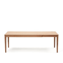 Load image into Gallery viewer, Yain extendable table with oak veneer and solid oak, 160 (220) x 80 cm - image 8