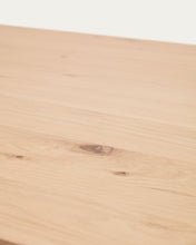 Load image into Gallery viewer, Yain extendable table with oak veneer and solid oak, 160 (220) x 80 cm - image 15