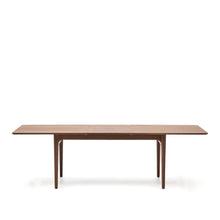 Load image into Gallery viewer, Elan extendable table in veneer and solid walnut wood 200 (260) x 100 cm FSC Mix Credit - image 5