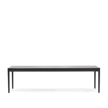 Load image into Gallery viewer, Lenon extending table in black oak veneer and solid oak 200(280)x90cm FSC Mix Credit - image 5