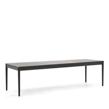 Load image into Gallery viewer, Lenon extending table in black oak veneer and solid oak 200(280)x90cm FSC Mix Credit - image 8