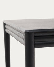 Load image into Gallery viewer, Lenon extending table in black oak veneer and solid oak 200(280)x90cm FSC Mix Credit - image 10