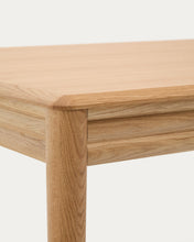 Load image into Gallery viewer, Lenon extendable table in natural FSC Mix Credit solid oak wood and veneer 200(280)x90 - image 13