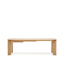 Load image into Gallery viewer, Jondal extendable table made of solid wood and oak veneer, 240 (320) cm x 100 cm FSC 100%