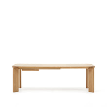 Load image into Gallery viewer, Jondal extendable table made of solid wood and oak veneer, 240 (320) cm x 100 cm FSC 100% - image 2