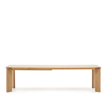 Load image into Gallery viewer, Jondal extendable table made of solid wood and oak veneer, 240 (320) cm x 100 cm FSC 100% - image 6