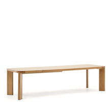 Load image into Gallery viewer, Jondal extendable table made of solid wood and oak veneer, 240 (320) cm x 100 cm FSC 100% - image 8