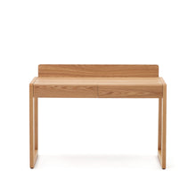 Load image into Gallery viewer, Arandu table in solid ash veneer and wood 120 x 60 cm