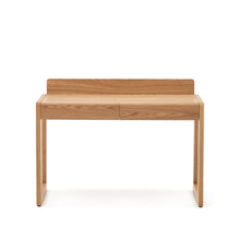 Load image into Gallery viewer, Arandu table in solid ash veneer and wood 120 x 60 cm - image 2