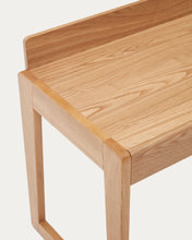 Load image into Gallery viewer, Arandu table in solid ash veneer and wood 120 x 60 cm - image 6