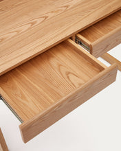 Load image into Gallery viewer, Arandu table in solid ash veneer and wood 120 x 60 cm - image 8