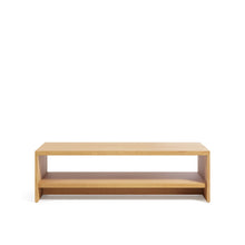 Load image into Gallery viewer, Abilen oak wood veneer coffee table 120 x 60 FSC 100%