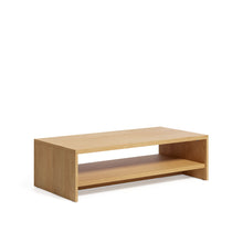 Load image into Gallery viewer, Abilen oak wood veneer coffee table 120 x 60 FSC 100% - image 2