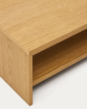 Load image into Gallery viewer, Abilen oak wood veneer coffee table 120 x 60 FSC 100% - image 4