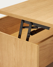 Load image into Gallery viewer, Abilen oak wood lift-up coffee table 110 x 60 cm FSC 100% - image 7