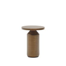 Load image into Gallery viewer, Malya metal round side table in brushed copper, Ø 40.5 cm - image 2