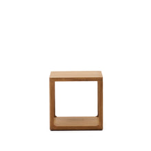Load image into Gallery viewer, Maymai oak wood side table 50 x 50 cm