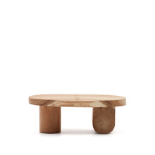 Load image into Gallery viewer, Mosi solid mungur wood coffee table Ø 90 x 60 cm - image 2