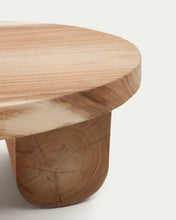 Load image into Gallery viewer, Mosi solid mungur wood coffee table Ø 90 x 60 cm - image 7