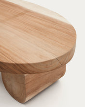 Load image into Gallery viewer, Mosi solid mungur wood coffee table Ø 90 x 60 cm - image 8