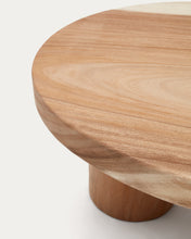 Load image into Gallery viewer, Mosi solid mungur wood coffee table Ø 90 x 60 cm - image 9