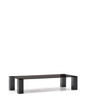 Load image into Gallery viewer, Adularia dark-grey, tempered-glass coffee table, 140 x 60 cm - image 2
