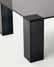 Load image into Gallery viewer, Adularia dark-grey, tempered-glass coffee table, 140 x 60 cm - image 6