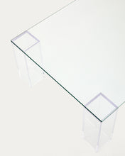 Load image into Gallery viewer, Adularia transparent, tempered-glass coffee table, 140 x 60 cm - image 7