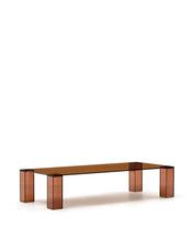 Load image into Gallery viewer, Adularia brown, tempered-glass coffee table, 140 x 60 cm - image 2