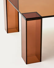 Load image into Gallery viewer, Adularia brown, tempered-glass coffee table, 140 x 60 cm - image 8
